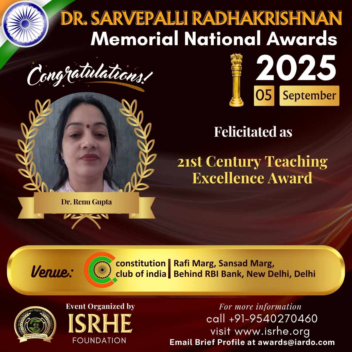 Dr. Renu Gupta